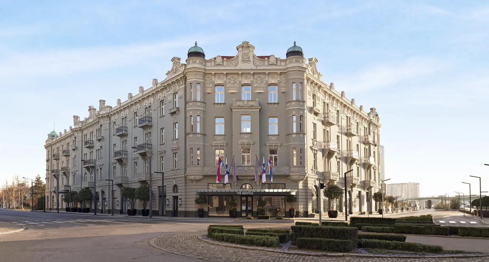 The Bristol in Belgrade today, restored, hotel photograph